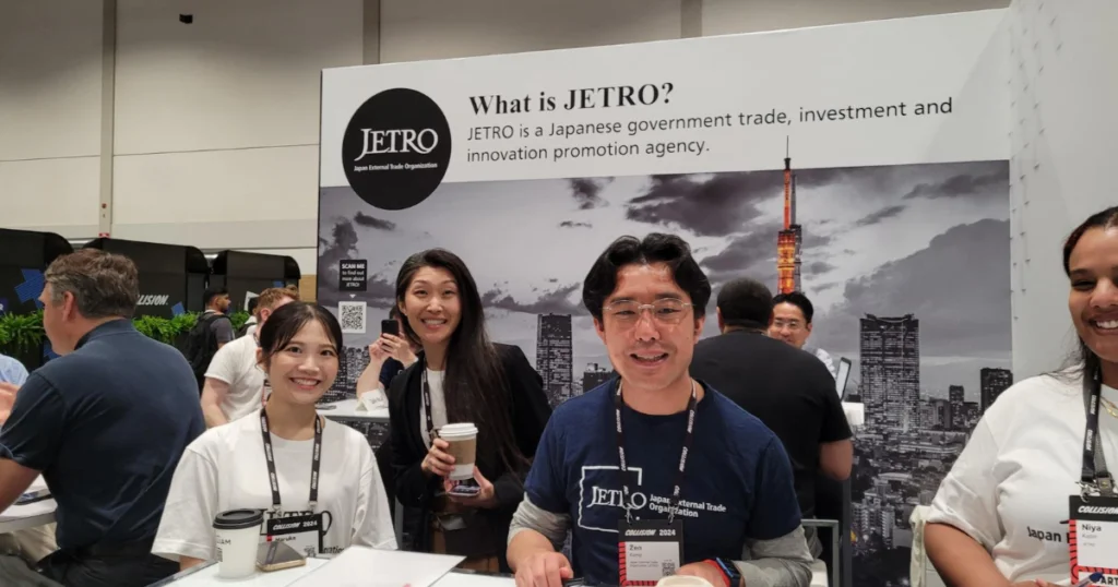 Japanese Startups Excel at Collision 2024 Jetro