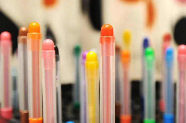 たくさんのペン