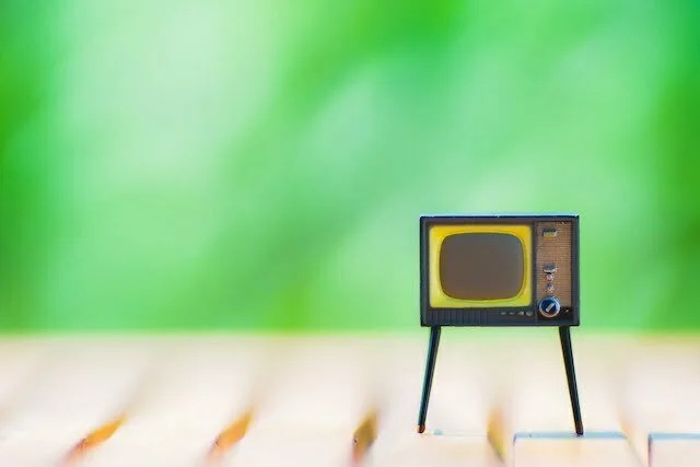 テレビのミニチュア