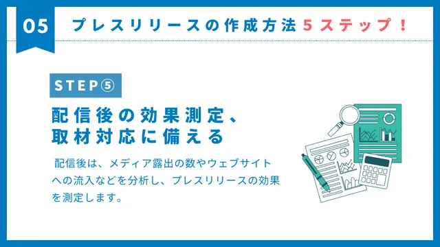 プレスリリース　やり方　ステップ　効果測定