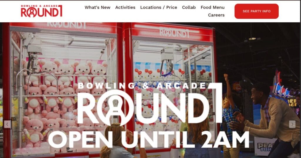 コアターゲット　成功事例　ラウンドワン　海外